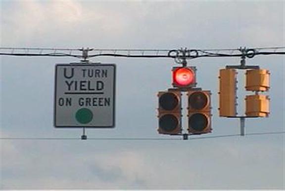 U-turn yield on green (part 1)