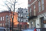 Bennington, VT: No turn on red (on red sign)