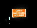 Land of make believe, next right
