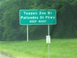 Tappan Zee Br; Palisades St Pkwy; Keep right